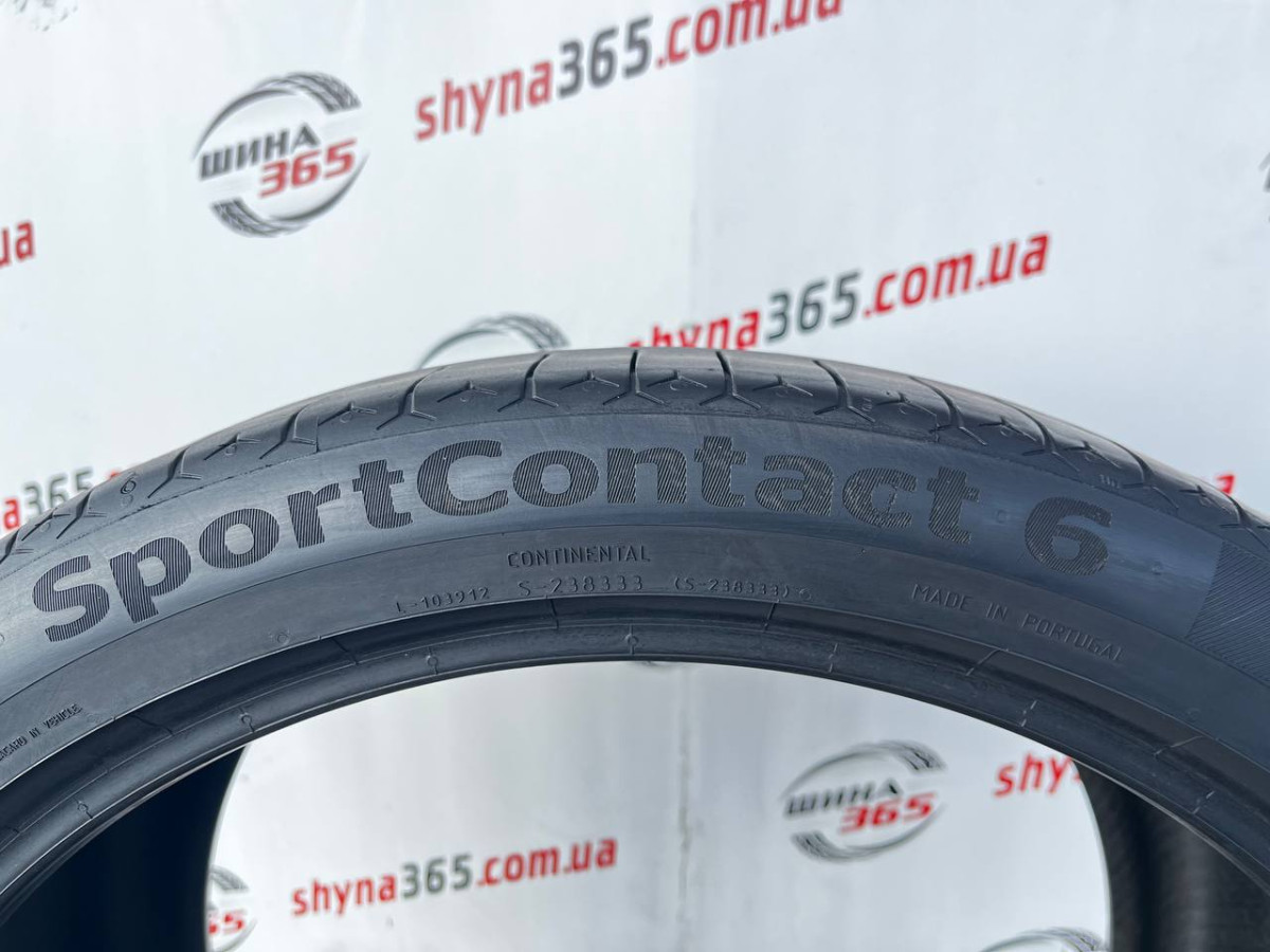 325/30 R21 CONTINENTAL SPORTCONTACT 6 6mm