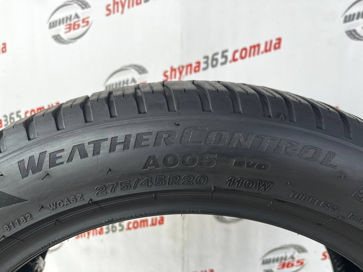 275/45 R20 BRIDGESTONE WEATHERCONTROL A005 EVO 6mm