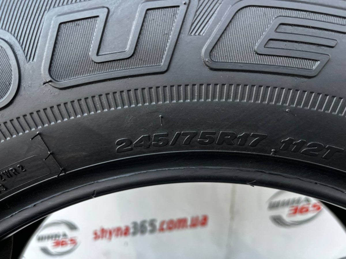 245/75 R17 BRIDGESTONE DUELER A/T RH-S 10mm