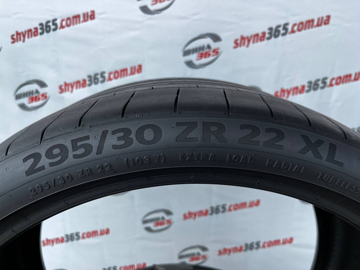 295/30 R22 CONTINENTAL SPORTCONTACT 6 4mm