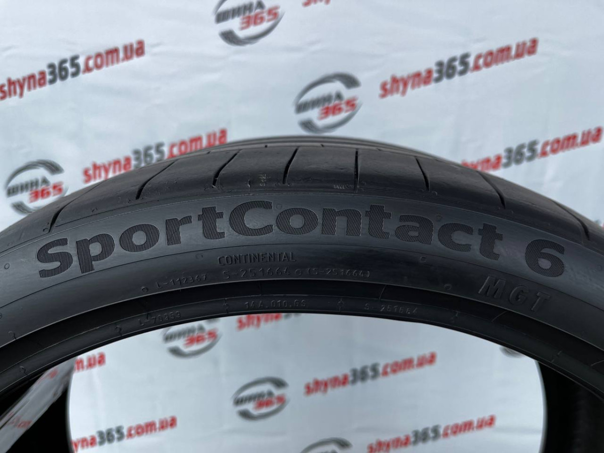 295/30 R22 CONTINENTAL SPORTCONTACT 6 4mm