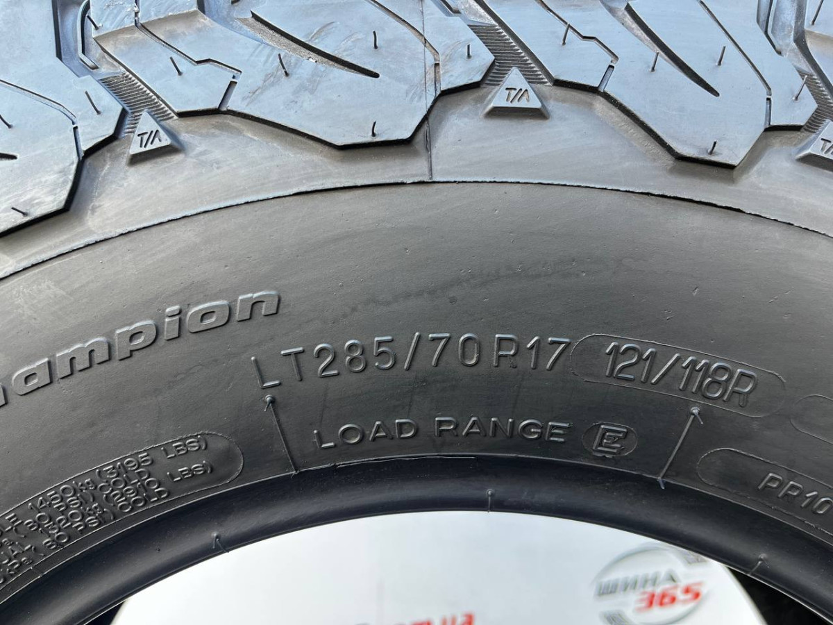 285/70 R17 BFGOODRICH ALL-TERRAIN T/A KO2 10mm