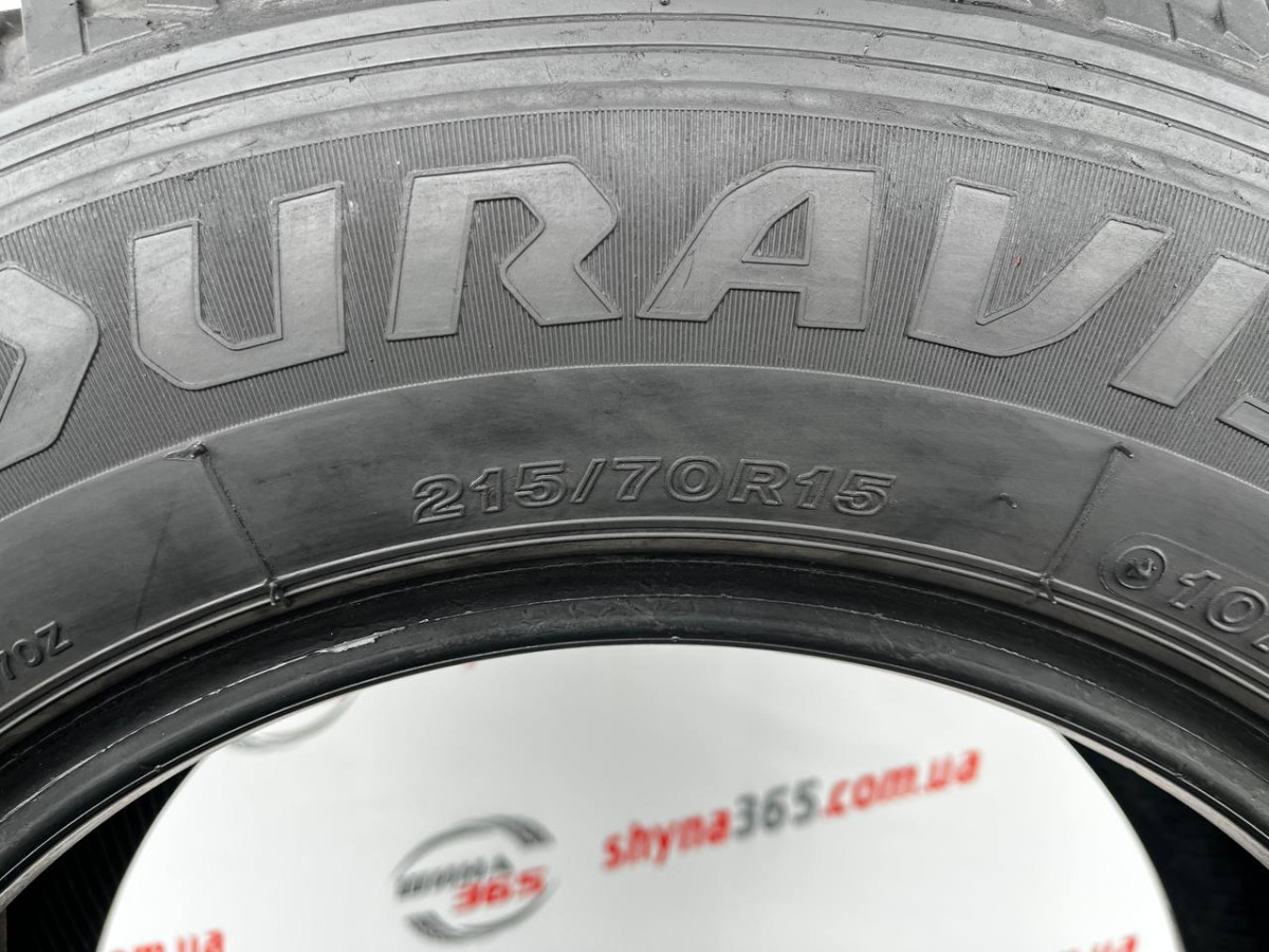 215/70 R15C BRIDGESTONE DURAVIS R670 8mm