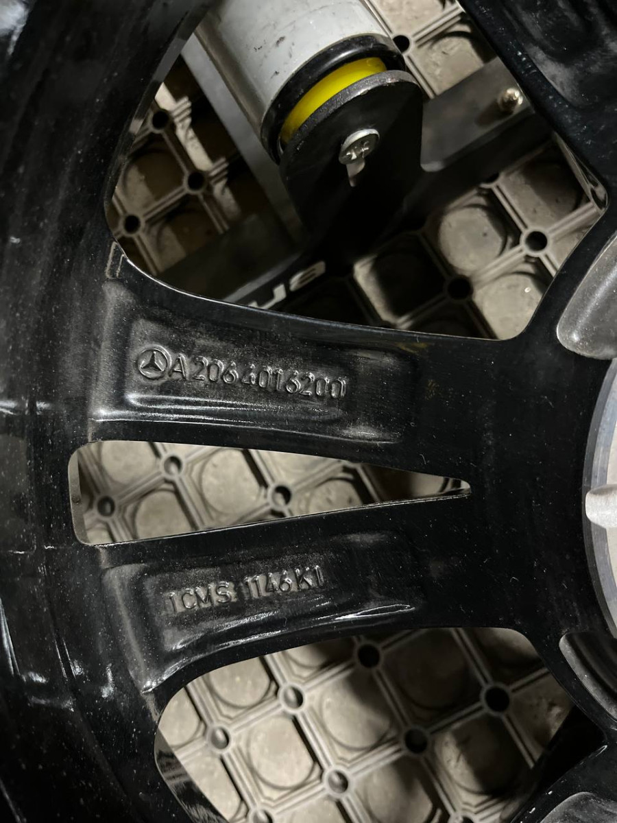 ДИСКИ БУ MERCEDES A2064016200 R18 7.5J PCD 5X112 ET40 DIA66.6 BKF