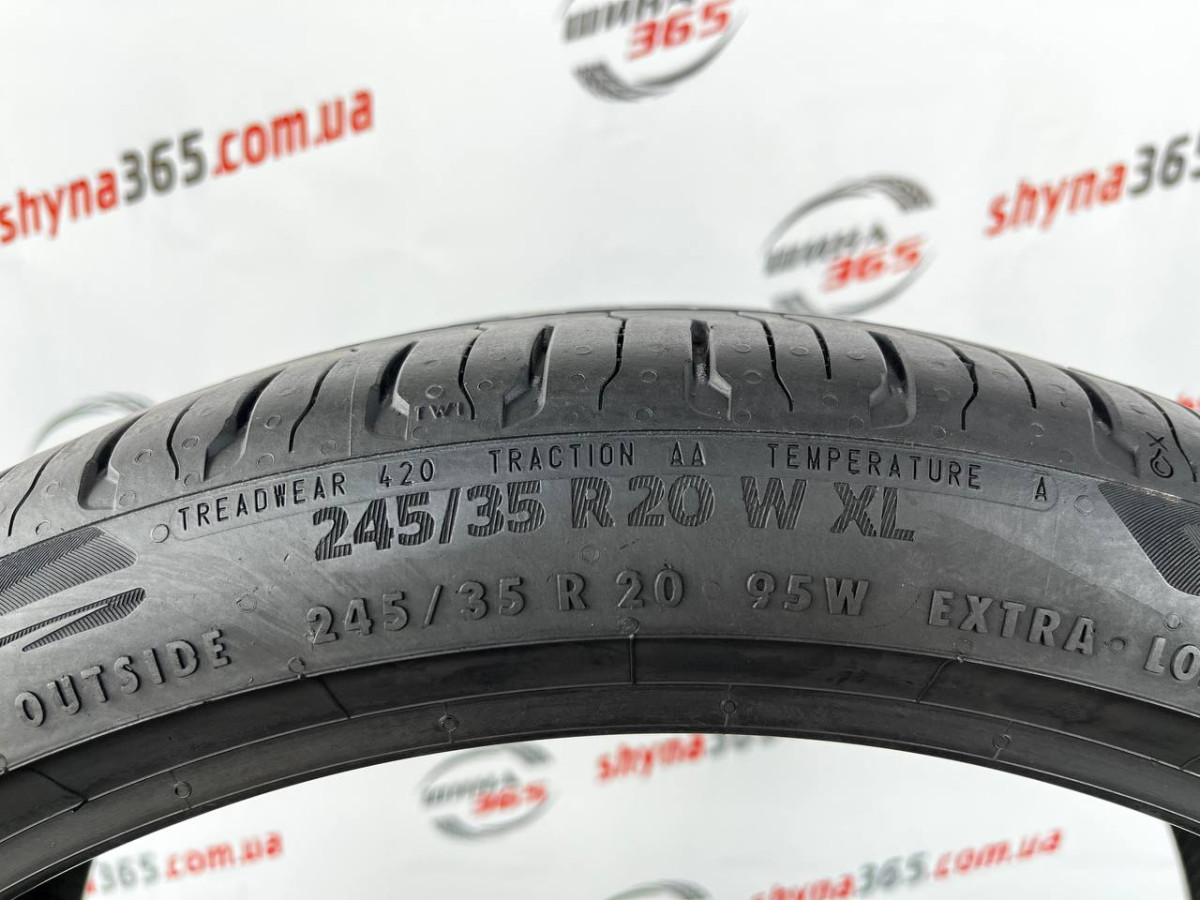 245/35 R20 CONTINENTAL ECOCONTACT 6 CONTISILENT 5mm