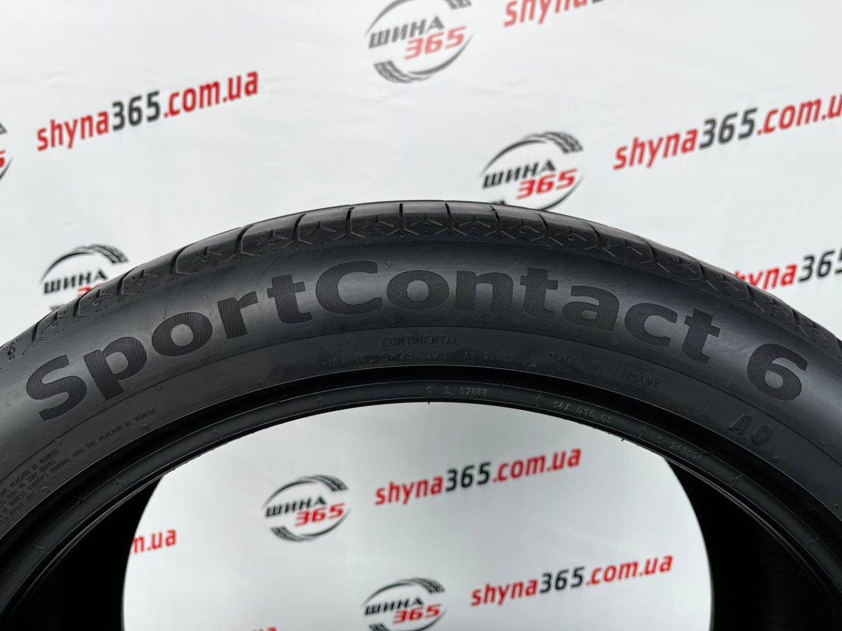 285/40 R21 CONTINENTAL SPORTCONTACT 6 4mm
