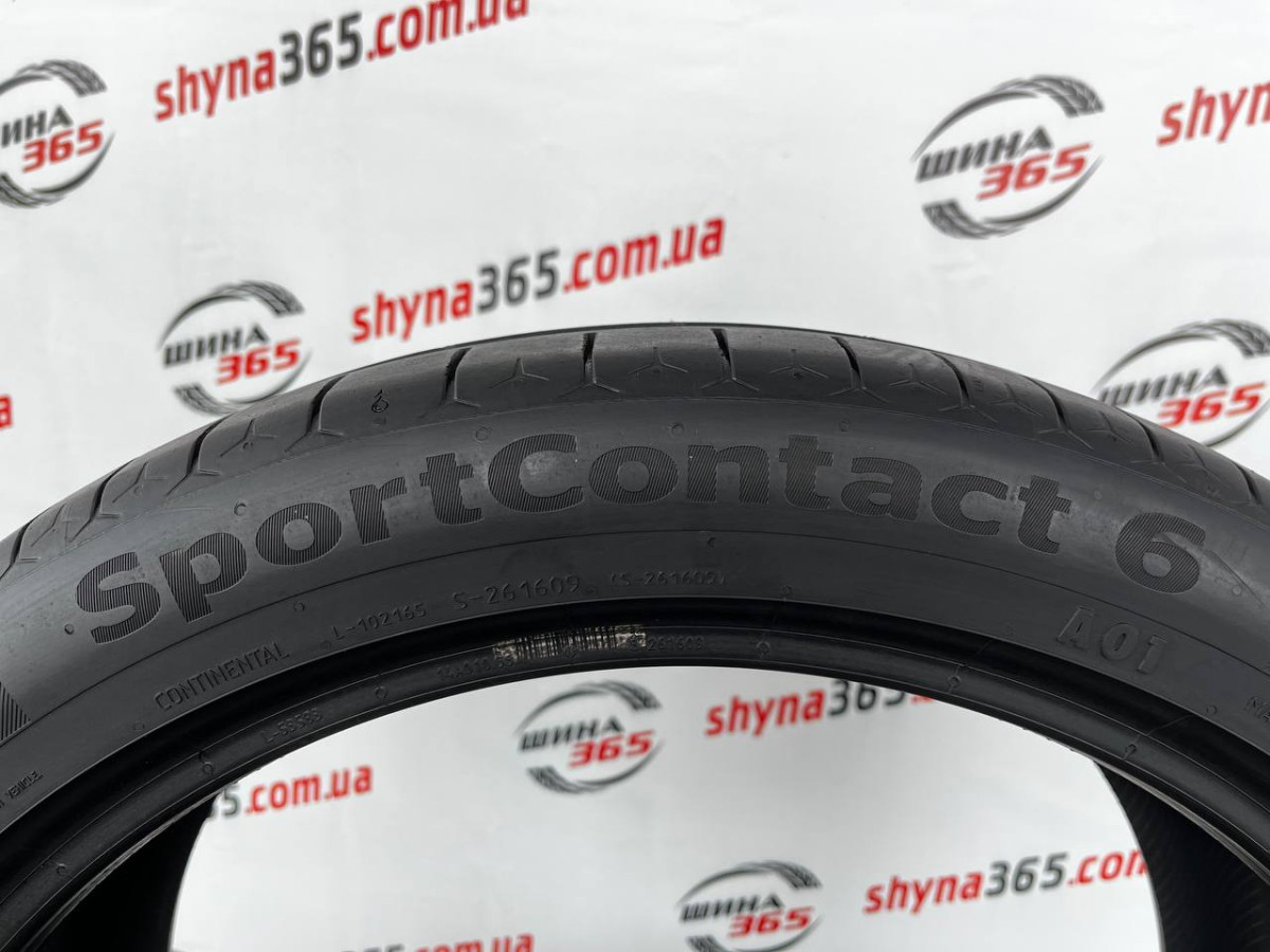 255/40 R20 CONTINENTAL SPORTCONTACT 6 5mm