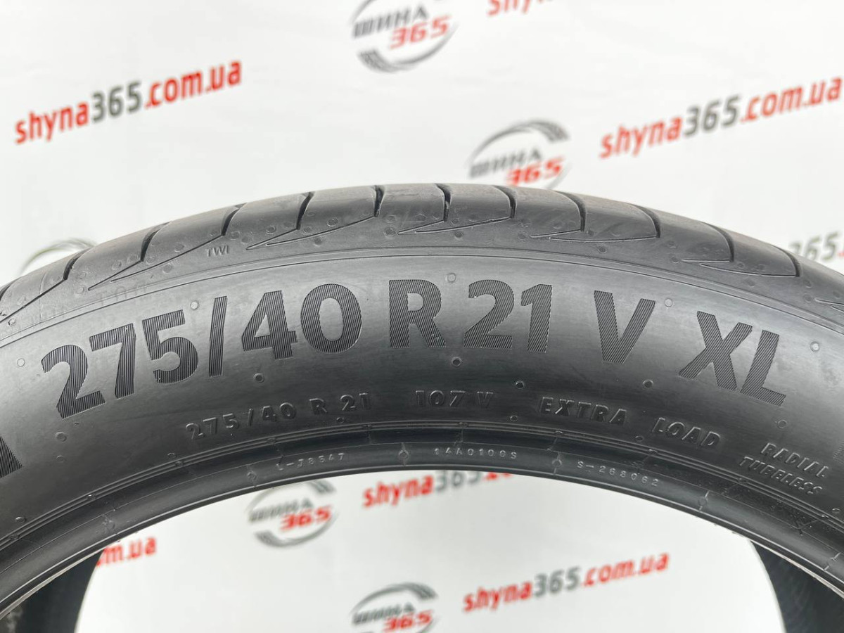 275/40 R21 CONTINENTAL PREMIUMCONTACT 6 CONTISILENT 7mm