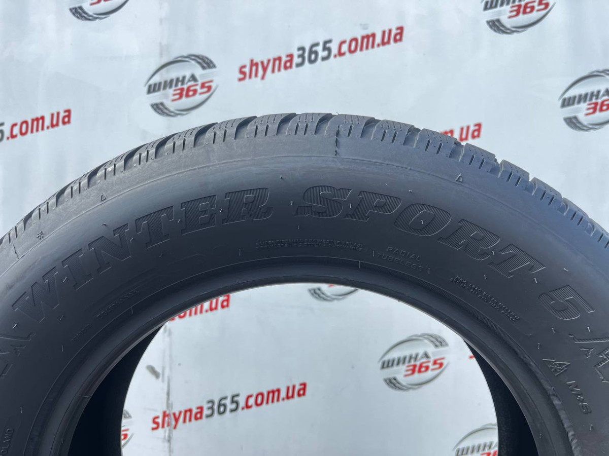 215/65 R16 DUNLOP WINTER SPORT 5 5mm