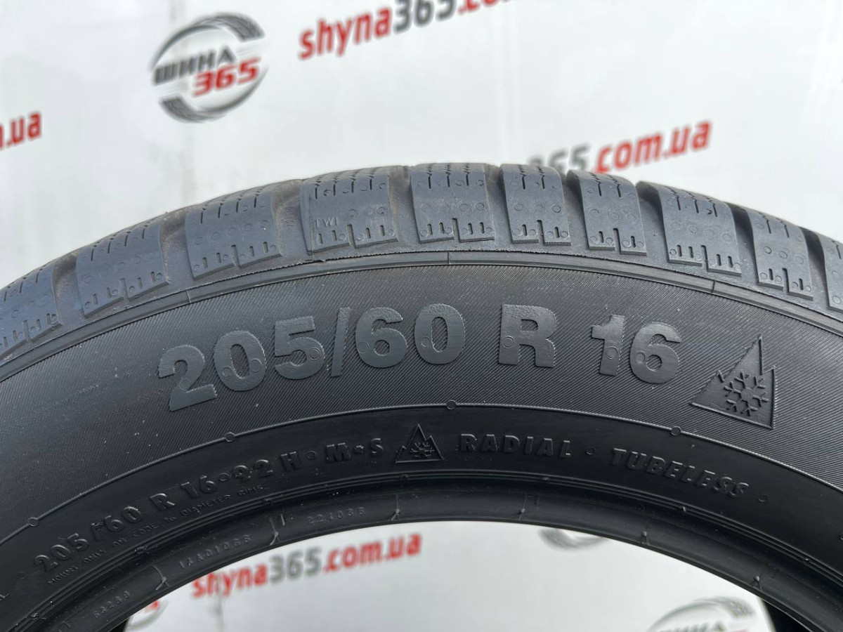 205/60 R16 CONTINENTAL CONTIWINTERCONTACT TS830P RUN FLAT 6mm