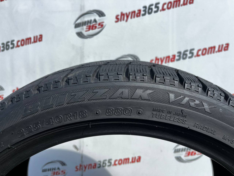 225/40 R18 BRIDGESTONE BLIZZAK VRX 6mm