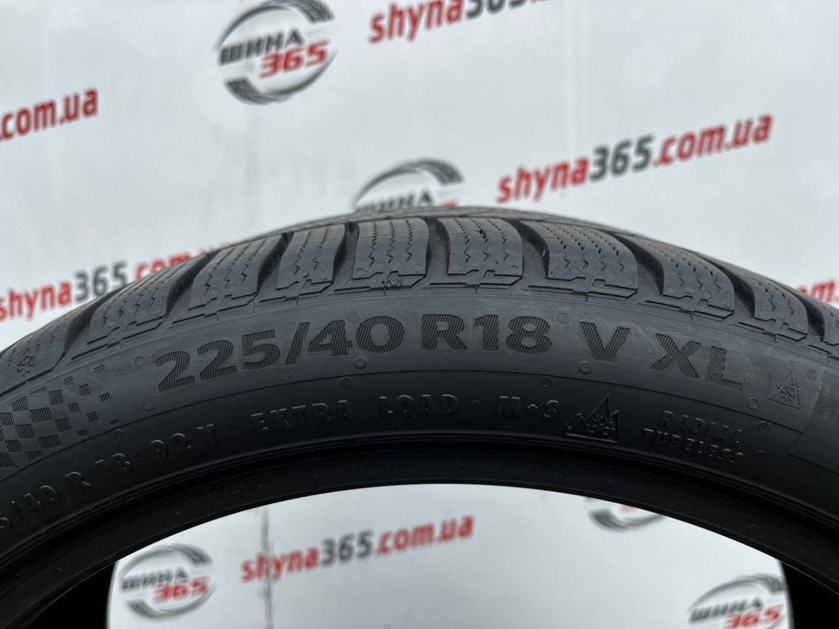 225/40 R18 CONTINENTAL WINTERCONTACT TS860S RUN FLAT 6mm