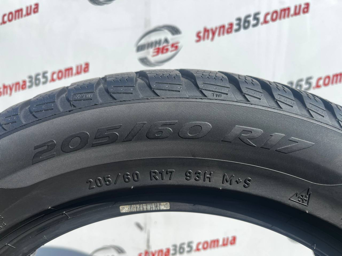 205/60 R17 PIRELLI WINTER SOTTOZERO 3 7mm