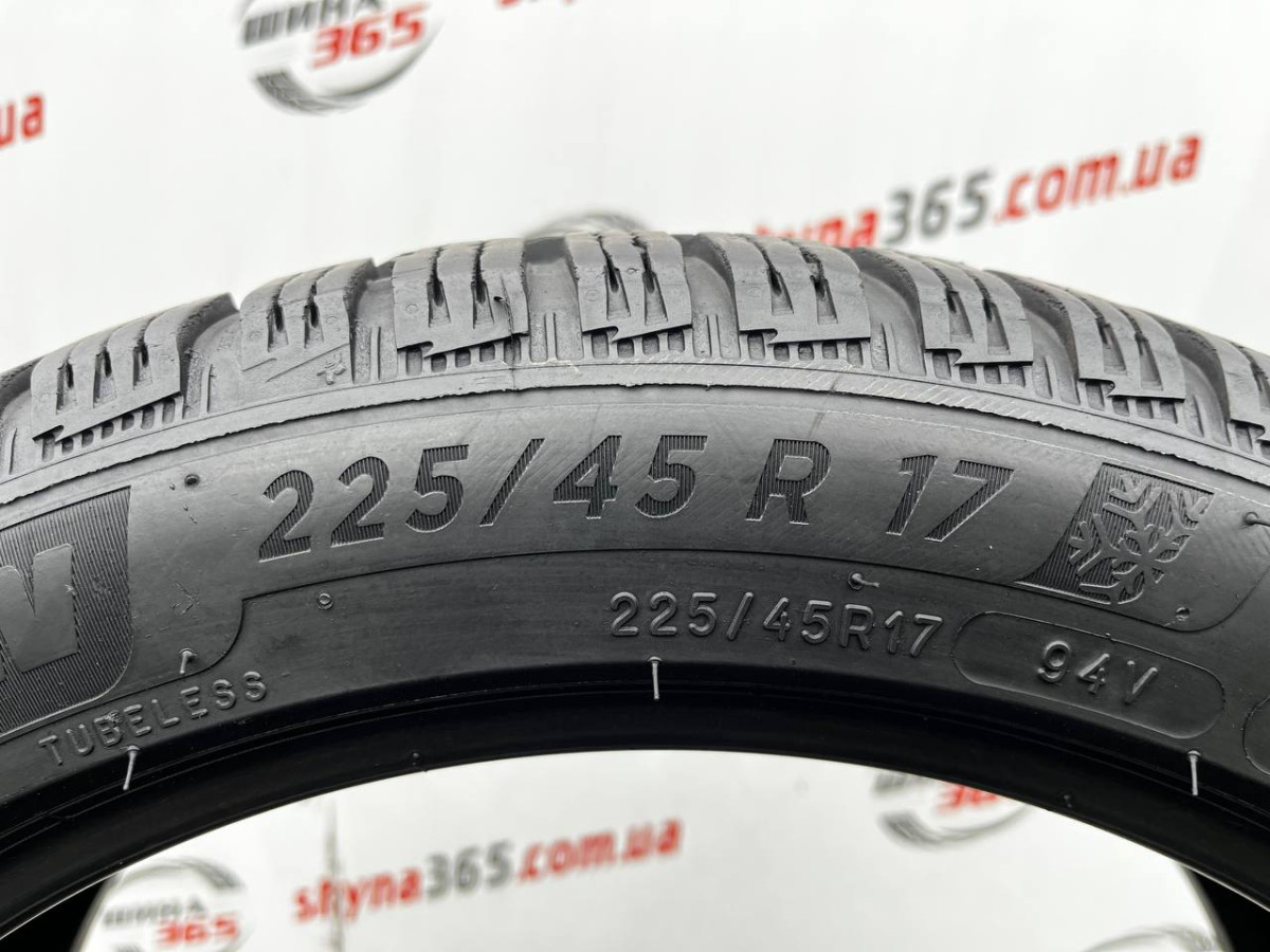 225/45 R17 MICHELIN ALPIN 6 7mm