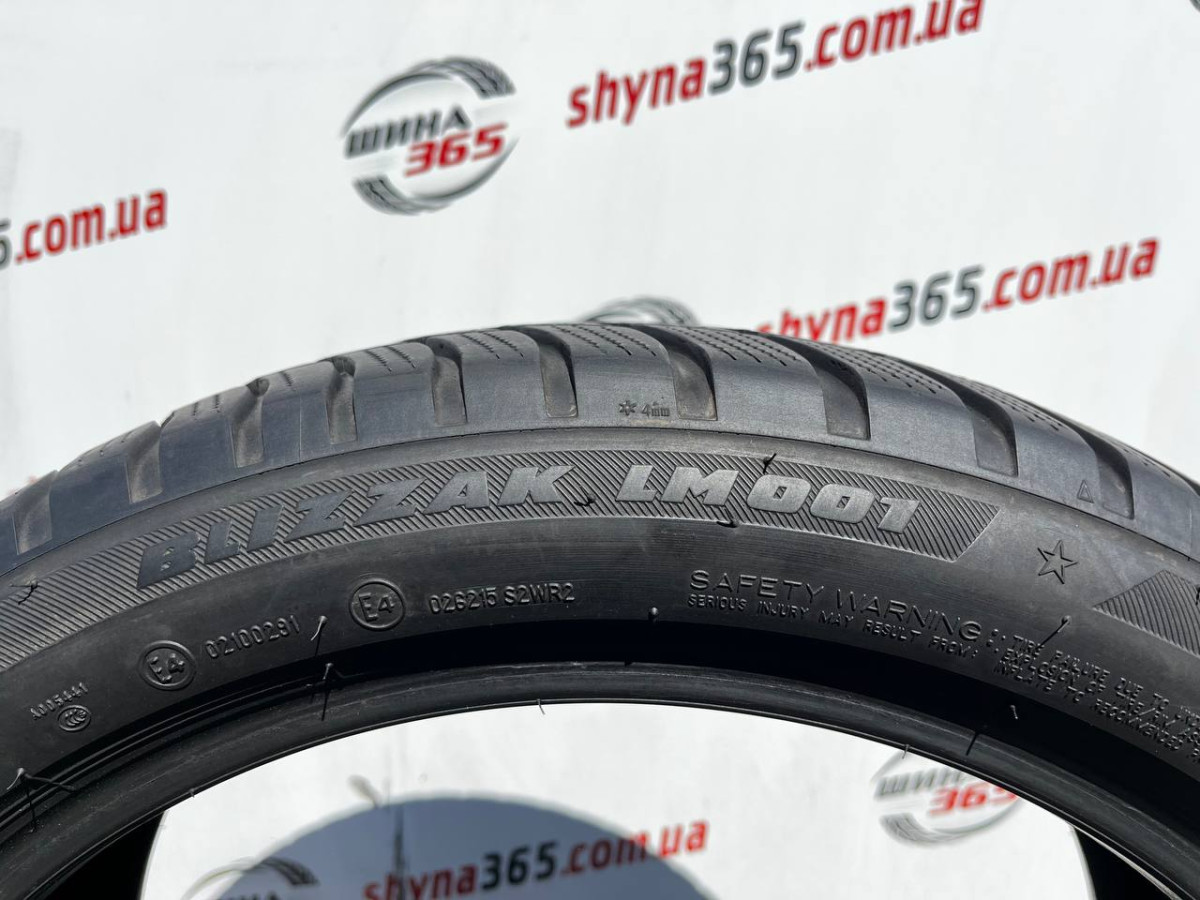 225/45 R18 BRIDGESTONE BLIZZAK LM001 RUN FLAT 5mm