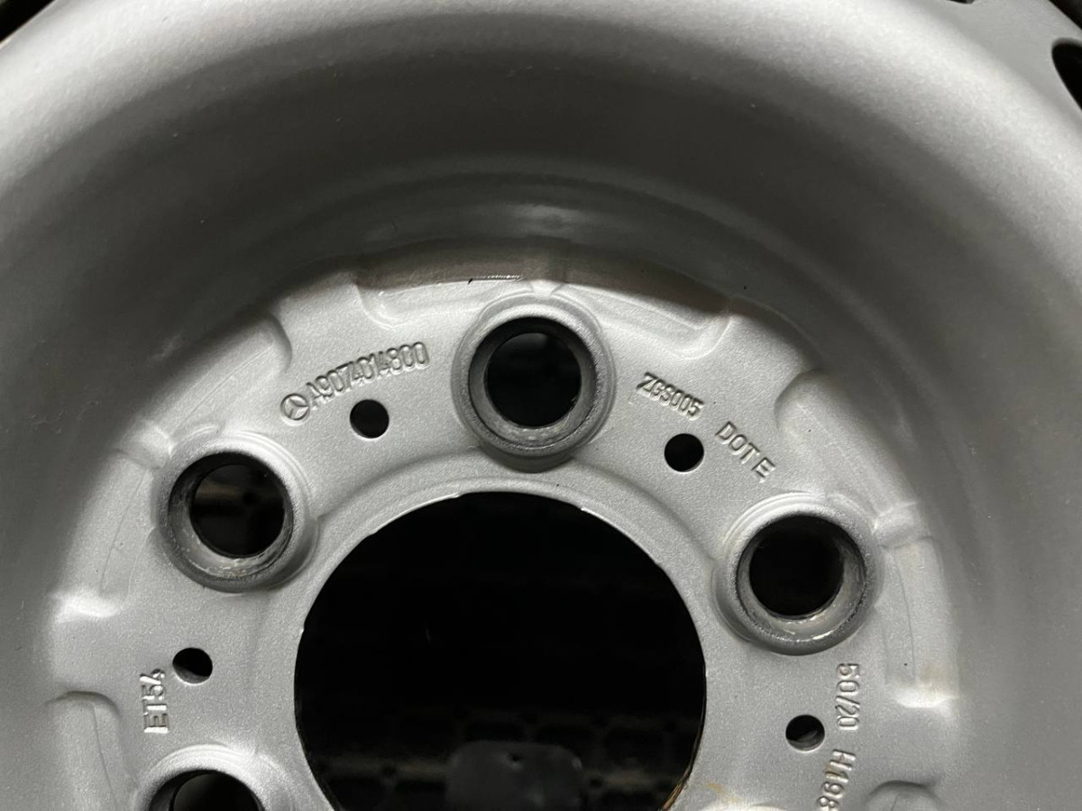 ДИСКИ СТАЛЕВІ БУ MERCEDES A9074014800 R16 6.5J PCD 6X130 ET54 DIA84.1 S