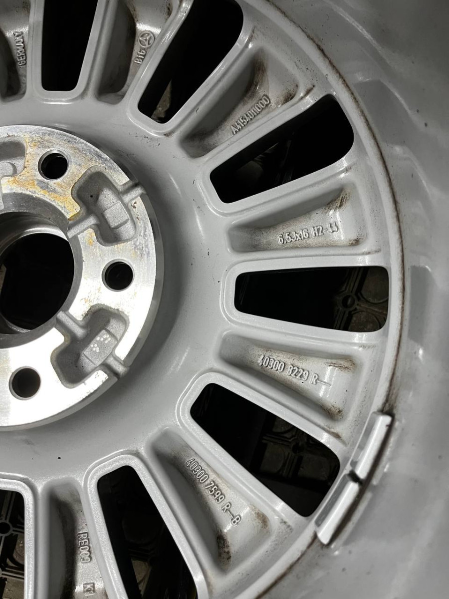 ДИСКИ БУ MERCEDES A4154011000 R16 6.5J PCD 5X108 ET44 DIA60.1 S