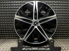 ДИСКИ БУ MERCEDES A1774010500 R18 7.5J PCD 5X112 ET49 DIA66.6 BKF