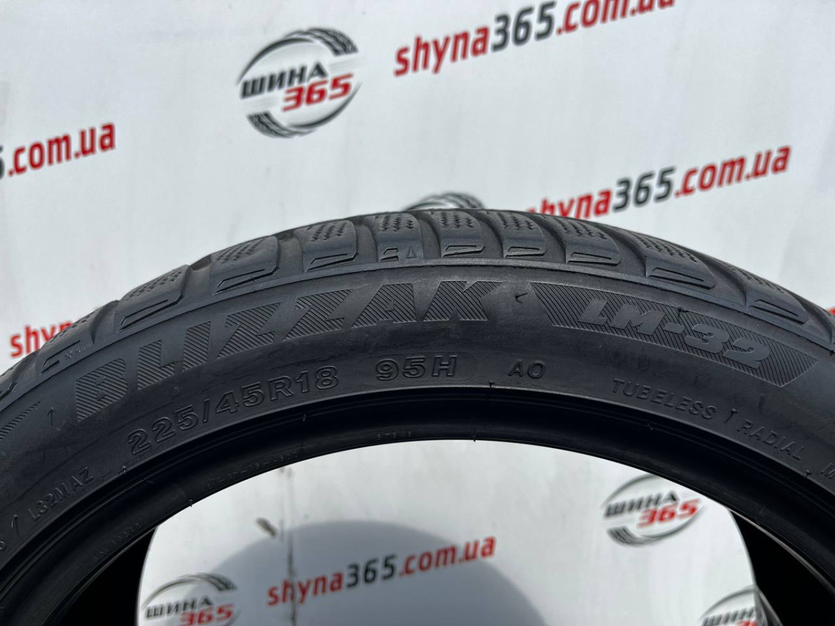 225/45 R18 BRIDGESTONE BLIZZAK LM-32 4mm
