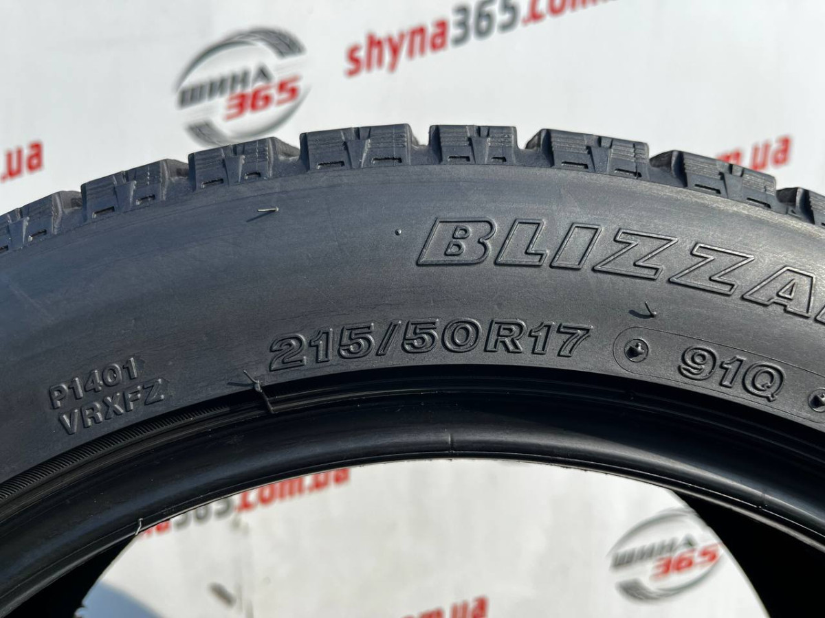 215/50 R17 BRIDGESTONE BLIZZAK VRX 6mm