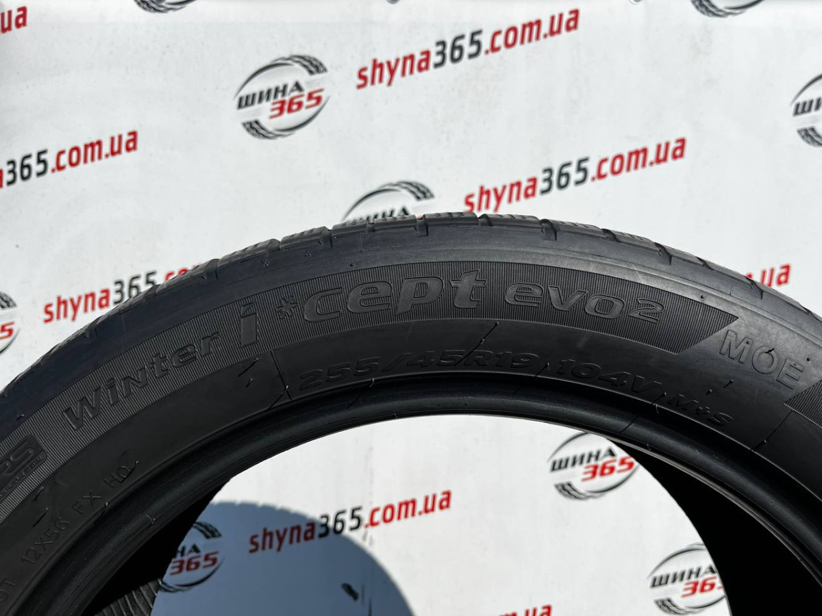 255/45 R19 HANKOOK WINTER I CEPT EVO2 RUN FLAT W320B 4mm
