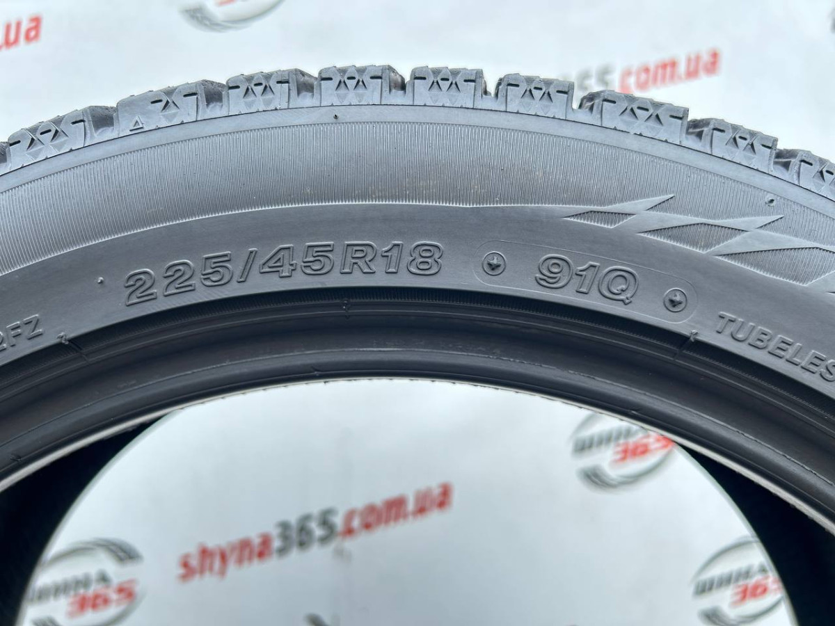 225/45 R18 BRIDGESTONE BLIZZAK VRX2 8mm
