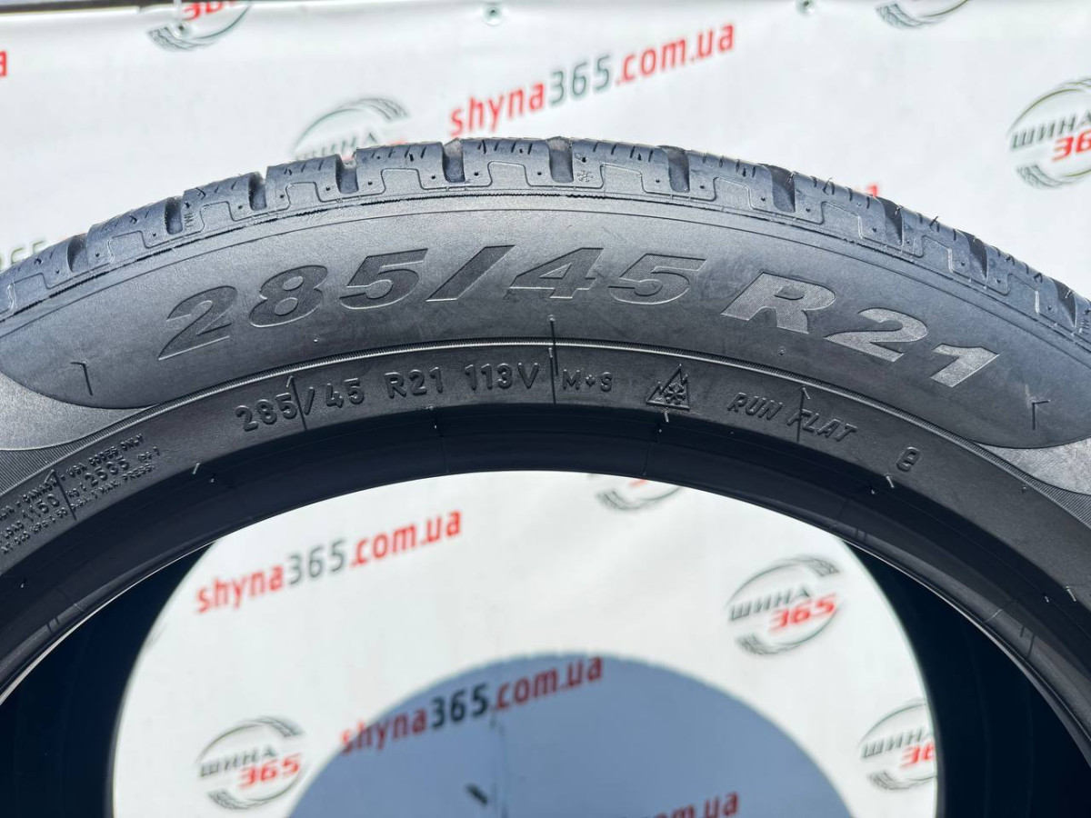 285/45 R21 PIRELLI SCORPION WINTER RUN FLAT 6mm