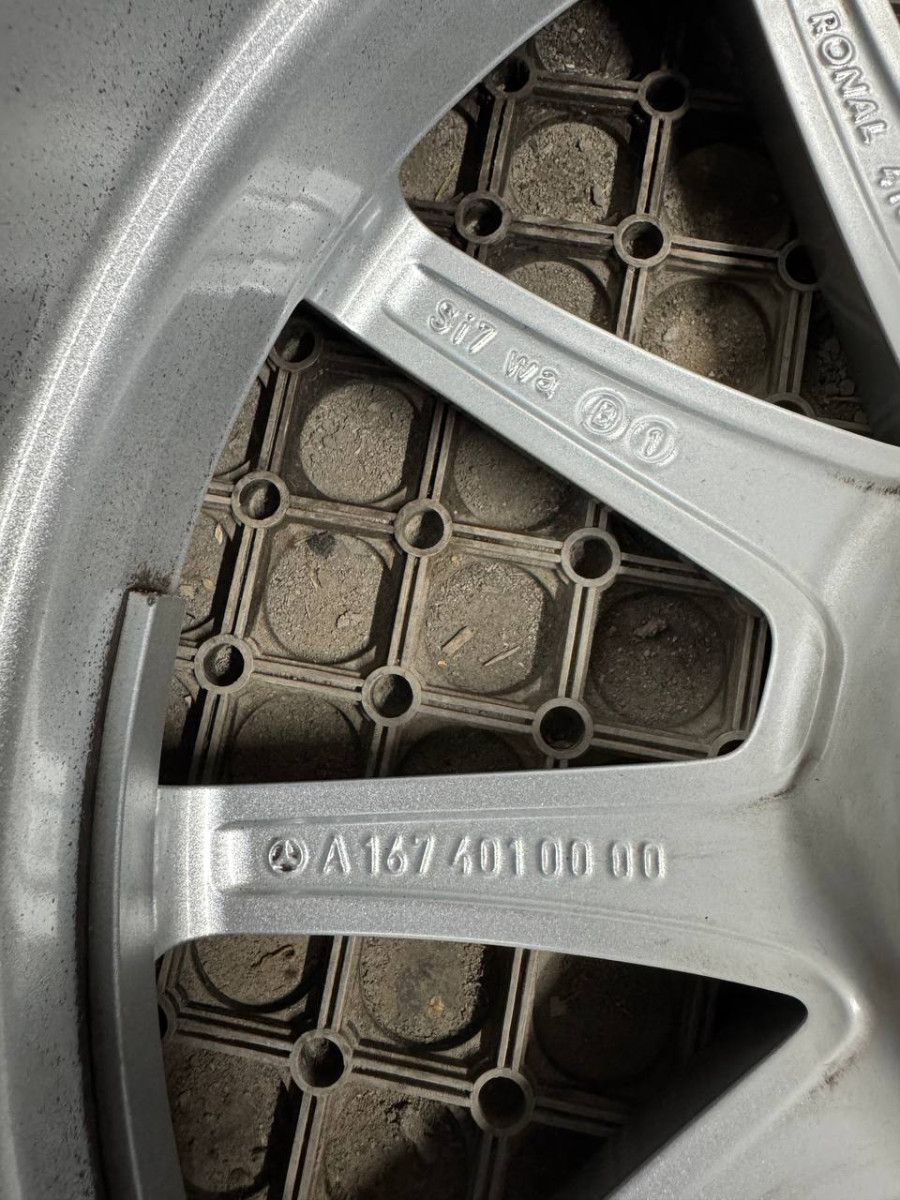 ДИСКИ БУ MERCEDES A1674010000 R18 7.5J PCD 5X112 ET52.5 DIA66.6 S