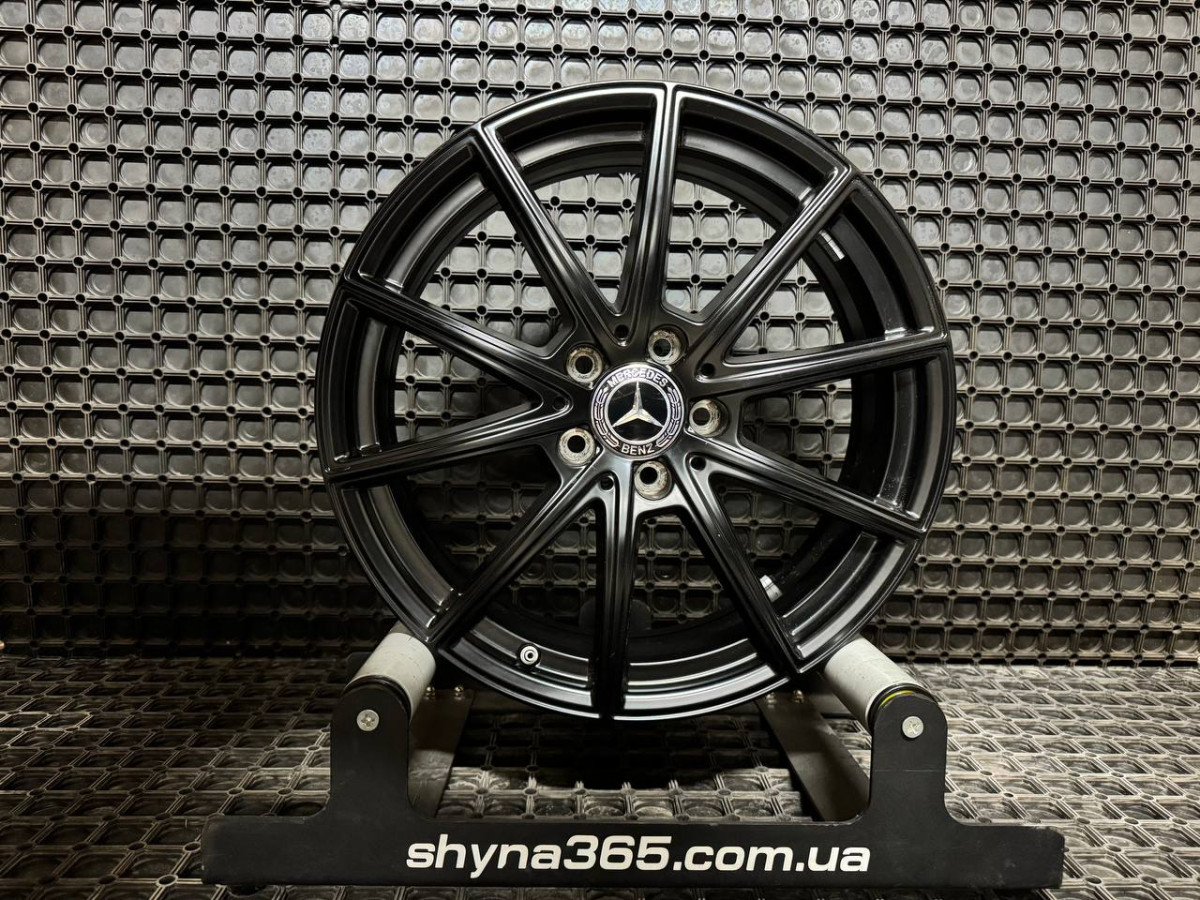 ДИСКИ БУ MERCEDES A2474012600 R18 6.5J PCD 5X112 ET44 DIA66.6 BK