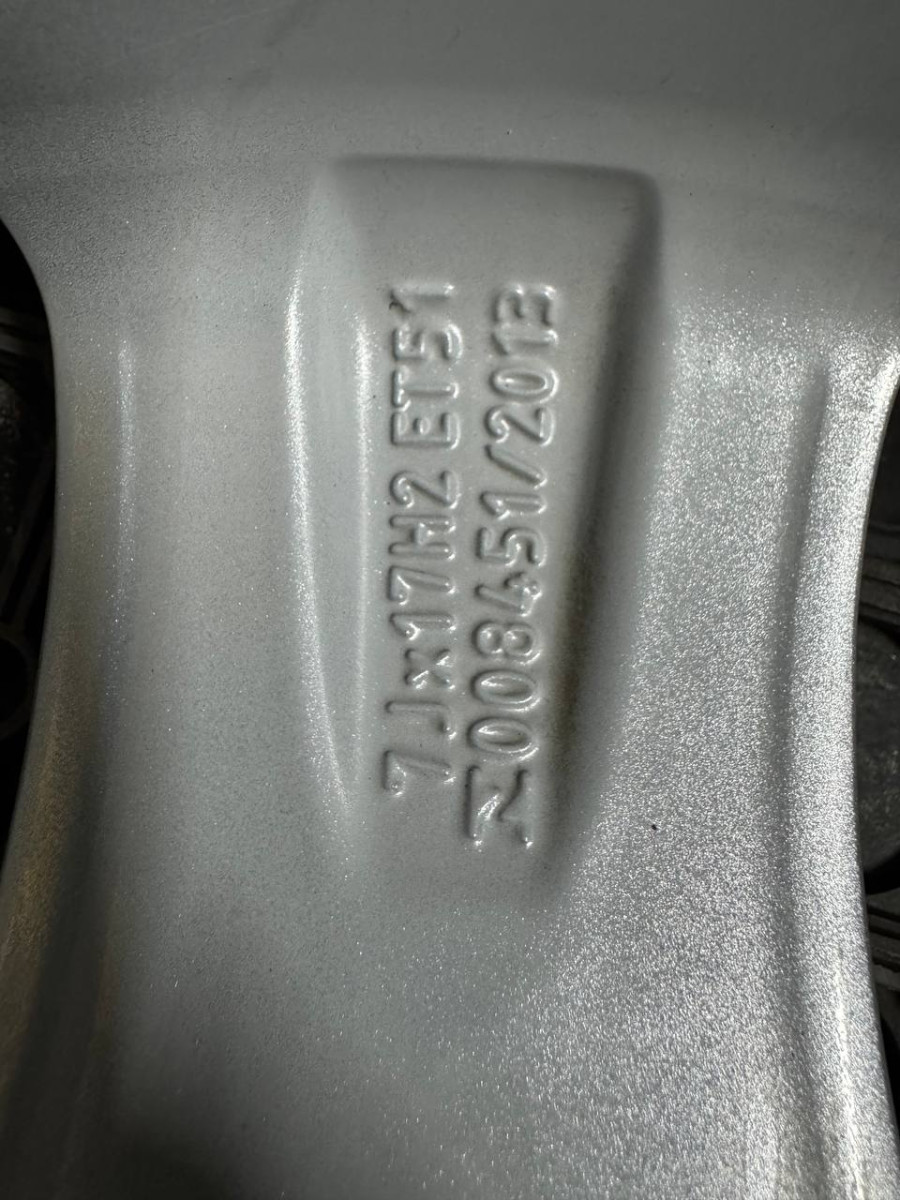 ДИСКИ БУ MERCEDES A4474012200 R17 7J PCD 5X112 ET51 DIA66.6 S