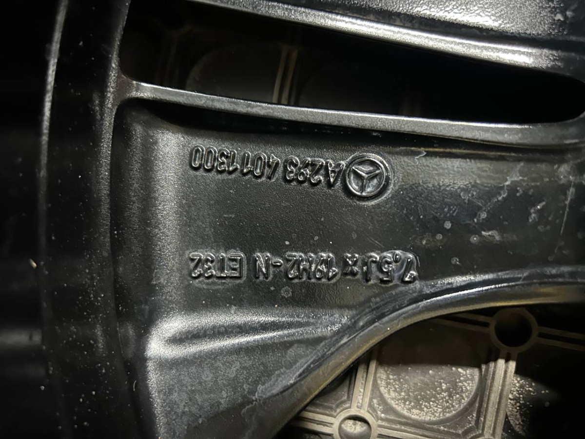 ДИСКИ БУ MERCEDES A2934010200 R19 8J PCD 5X112 ET34 DIA66.6 BKF