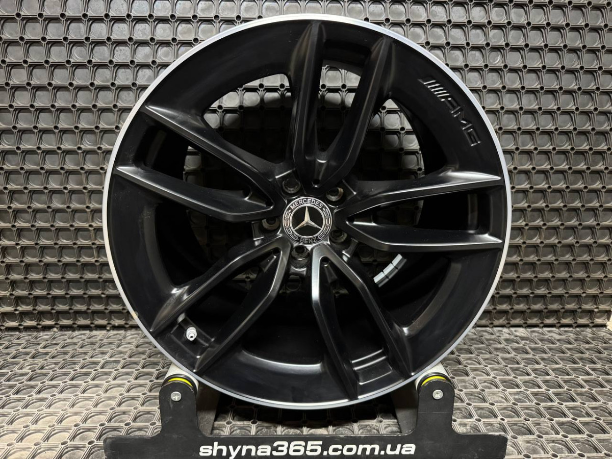 ДИСКИ БУ MERCEDES AMG A2904010200 R19 9.5J PCD 5X112 ET22,5 DIA66.6 BKF