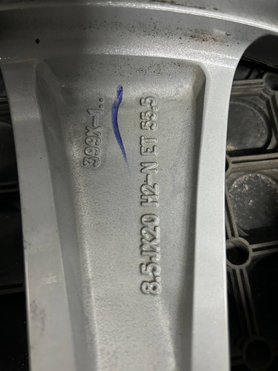 ДИСКИ БУ MERCEDES A1674010700 R20 8.5J PCD 5X112 ET55.5 DIA66.6 GMF