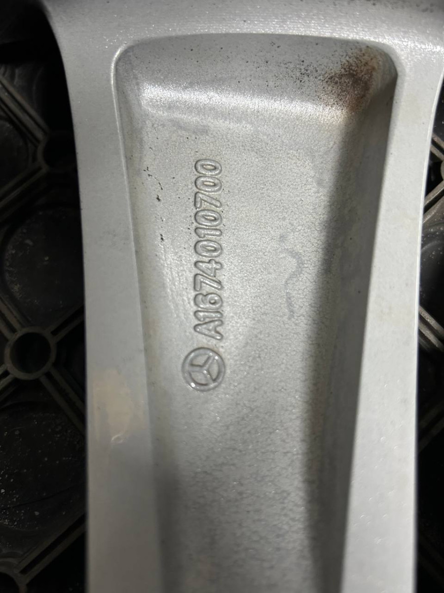 ДИСКИ БУ MERCEDES A1674010700 R20 8.5J PCD 5X112 ET55.5 DIA66.6 GMF