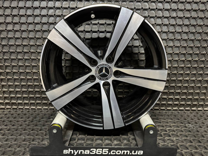 ДИСКИ БУ MERCEDES A2064014800 R18 8.5J PCD 5X112 ET52 DIA66.6 BKF