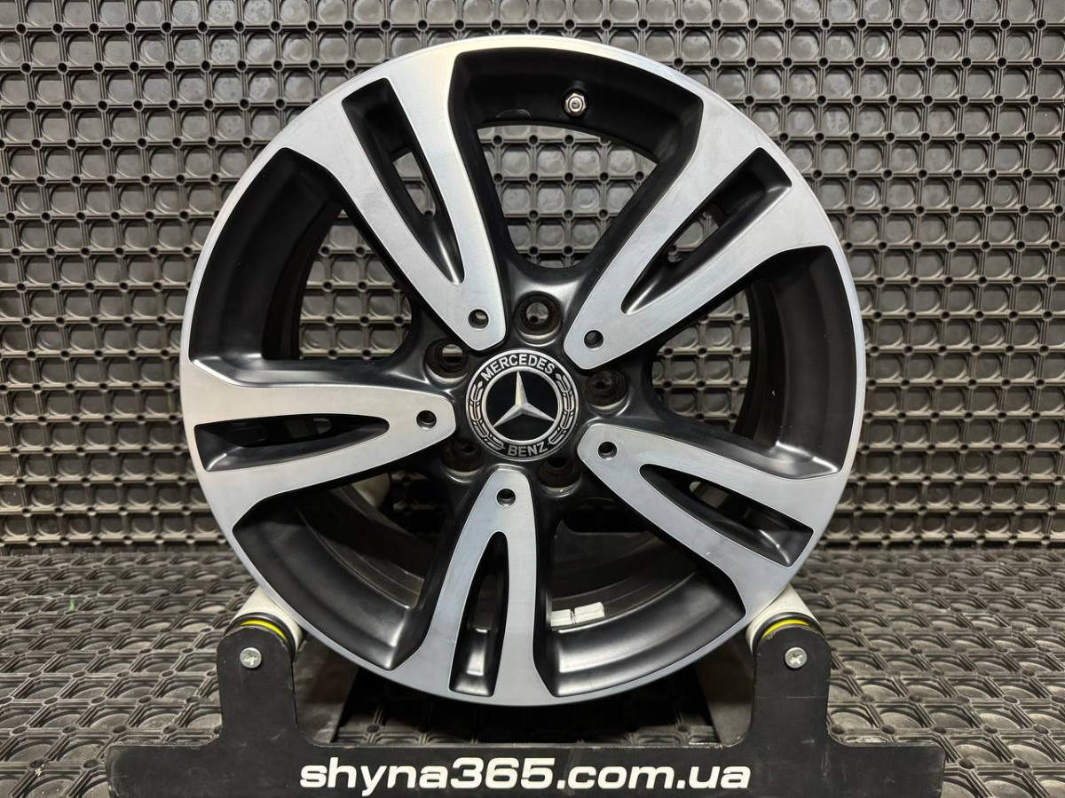 ДИСКИ БУ MERCEDES A2464010000 R16 6.5J PCD 5X112 ET49 DIA66.6 BKF