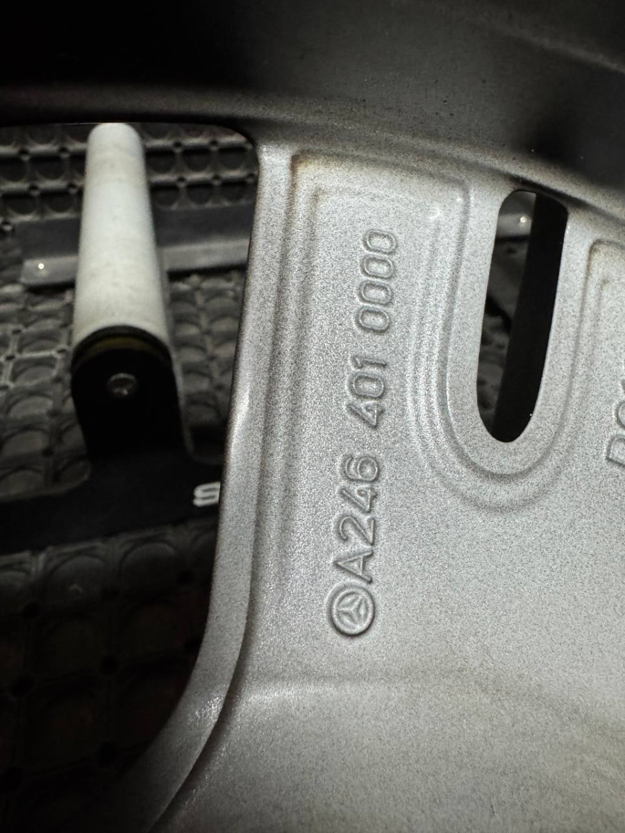 ДИСКИ БУ MERCEDES A2464010000 R16 6.5J PCD 5X112 ET49 DIA66.6 BKF