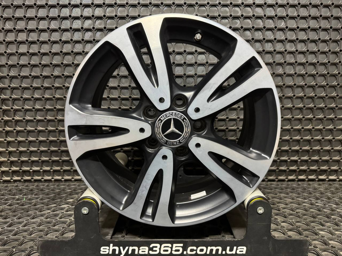 ДИСКИ БУ MERCEDES A2464010000 R16 6.5J PCD 5X112 ET49 DIA66.6 BKF