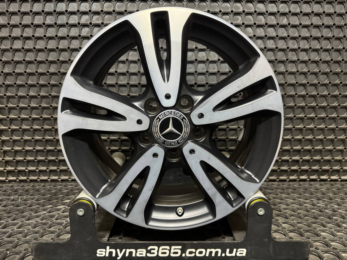 ДИСКИ БУ MERCEDES A2464010000 R16 6.5J PCD 5X112 ET49 DIA66.6 BKF