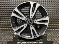 ДИСКИ БУ MERCEDES A2464010000 R16 6.5J PCD 5X112 ET49 DIA66.6 BKF