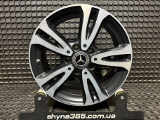 ДИСКИ БУ MERCEDES A2464010000 R16 6.5J PCD 5X112 ET49 DIA66.6 BKF