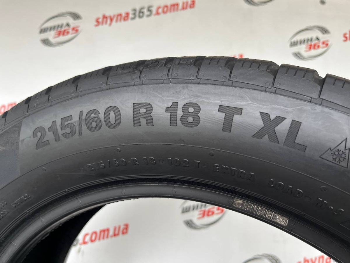 215/60 R18 CONTINENTAL WINTERCONTACT TS850P SUV RUN FLAT 5mm