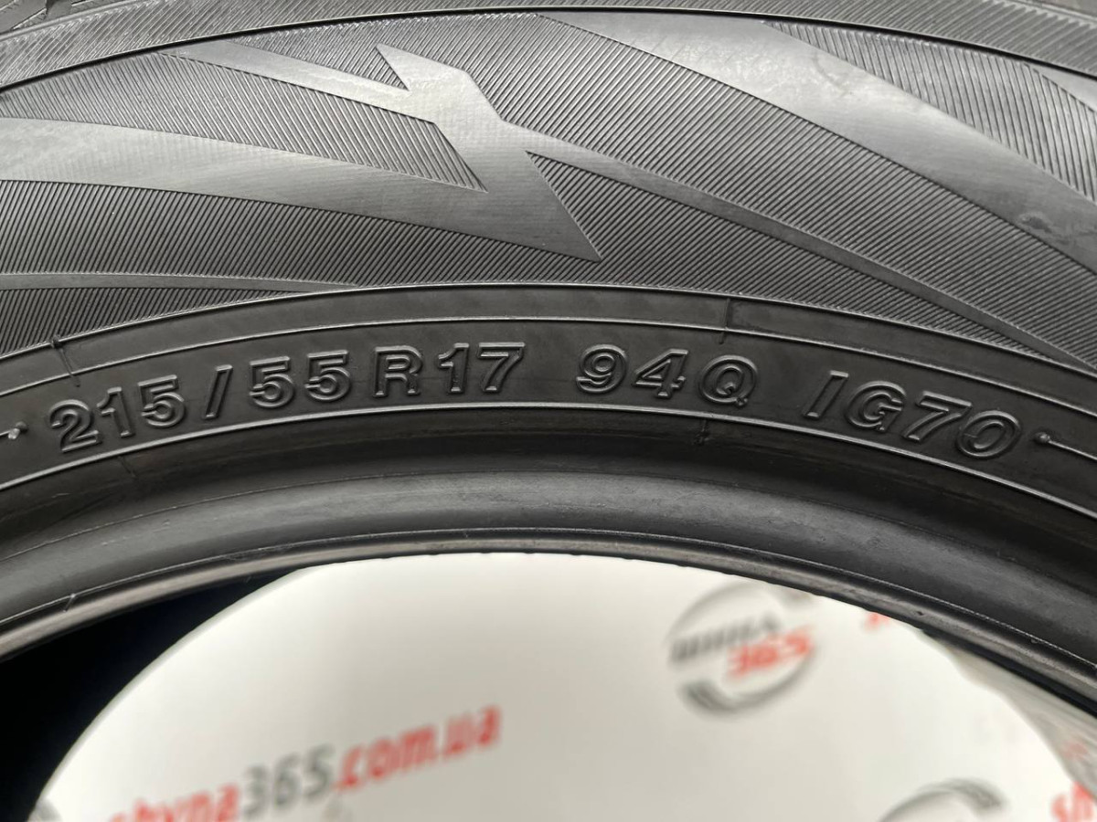 215/55 R17 YOKOHAMA ICE GUARD IG70 7mm