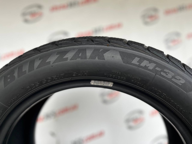 225/50 R17 BRIDGESTONE BLIZZAK LM-32 6mm