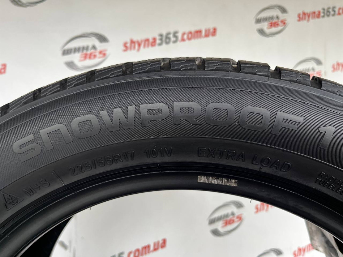 225/55 R17 NOKIAN SNOWPROOF 1 5mm