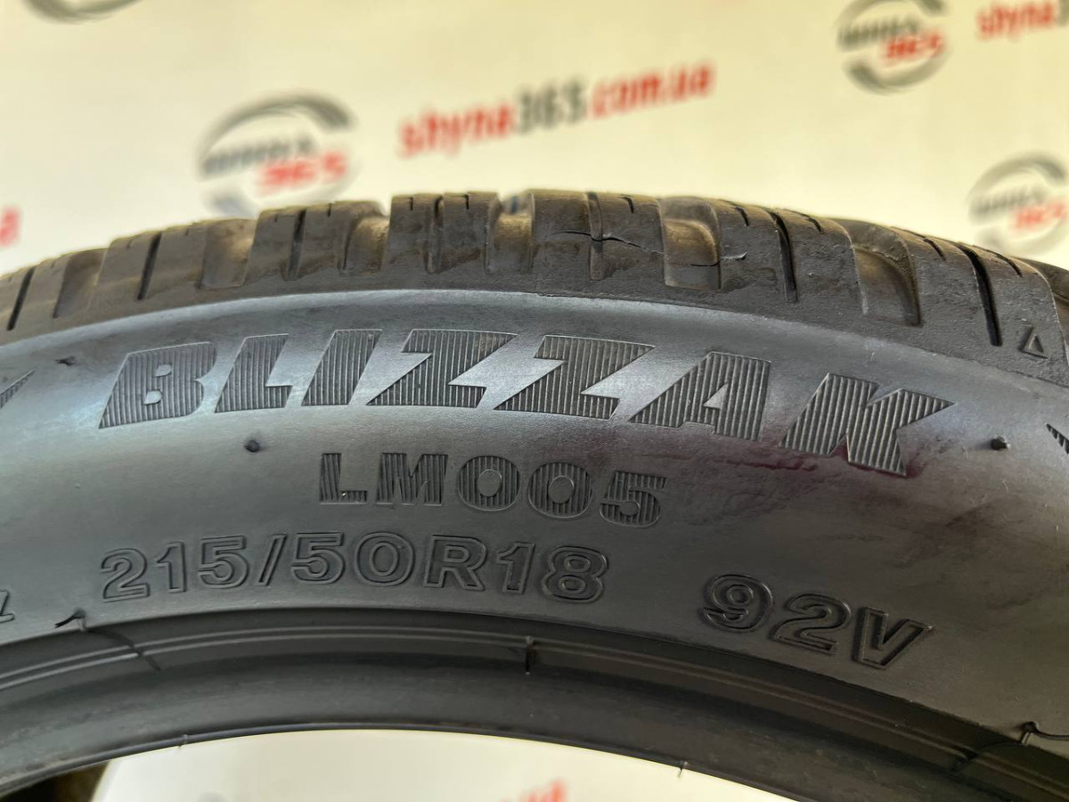 215/50 R18 BRIDGESTONE BLIZZAK LM005 5mm