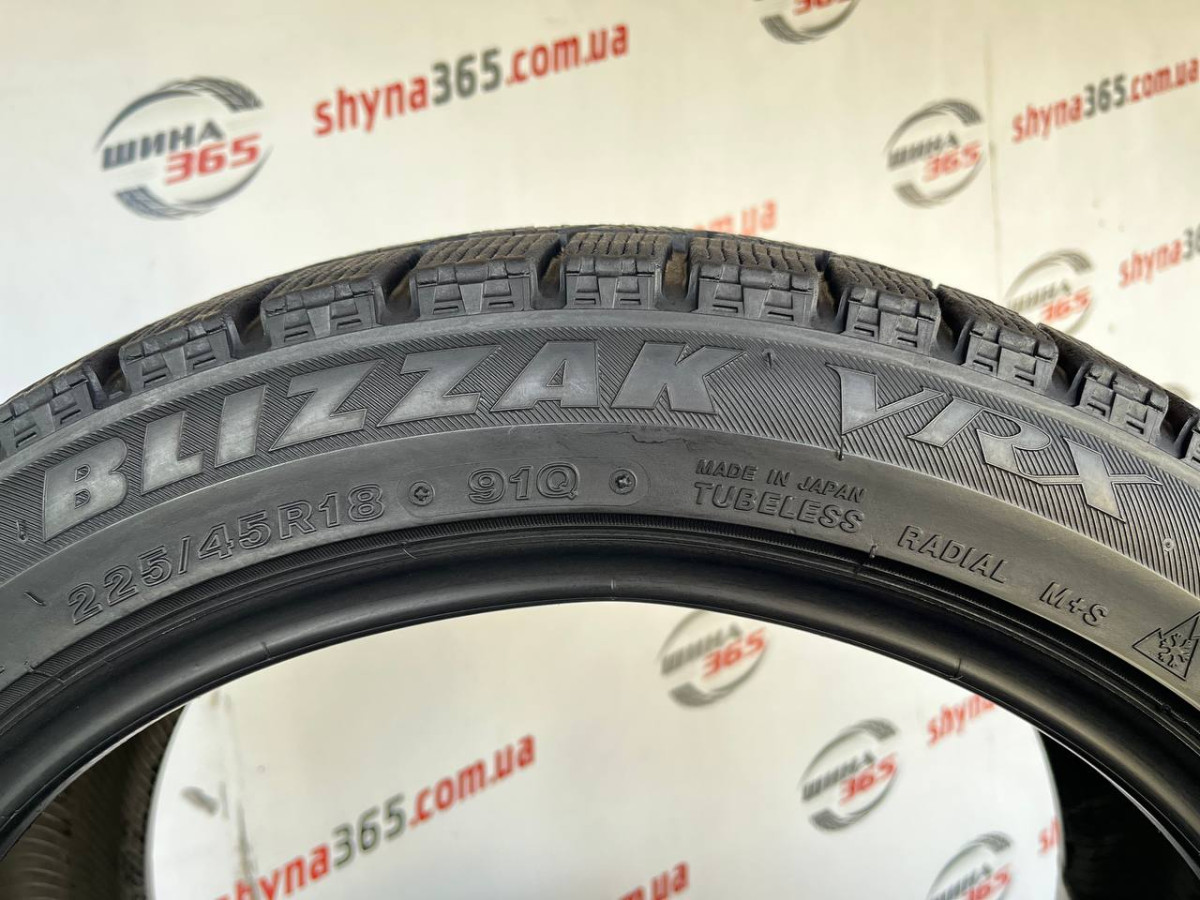 225/45 R18 BRIDGESTONE BLIZZAK VRX 7mm