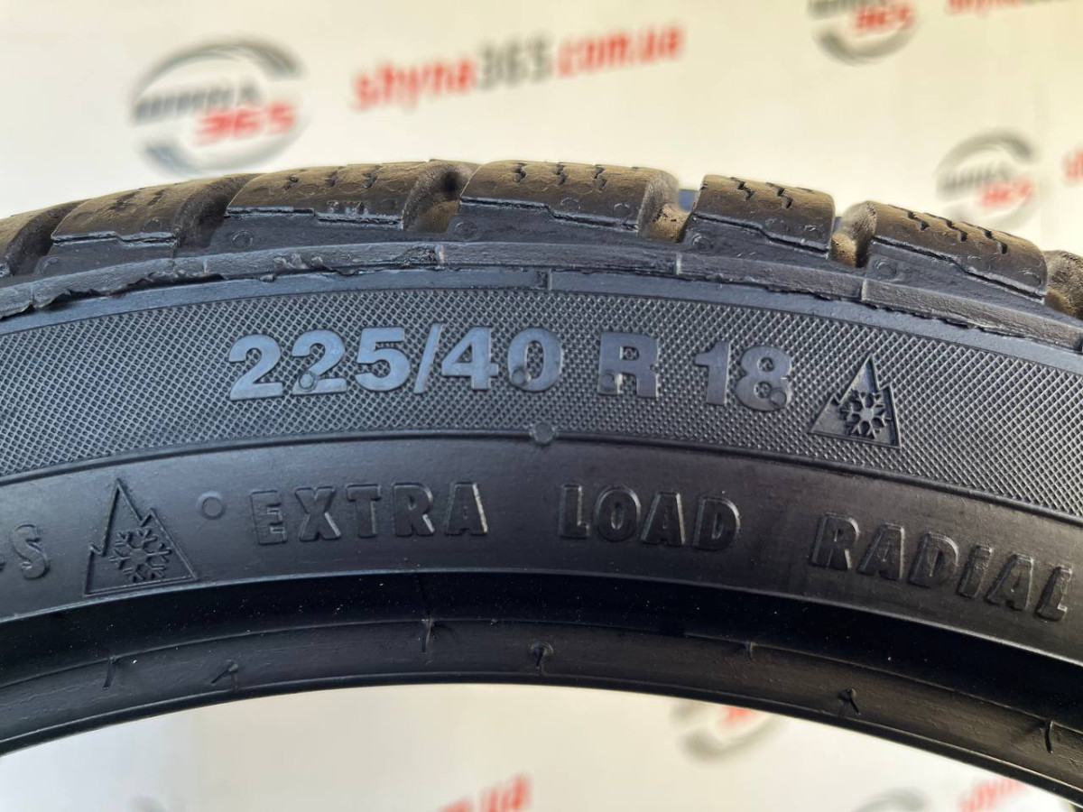 225/40 R18 CONTINENTAL CONTIWINTERCONTACT TS830P RUN FLAT 6mm