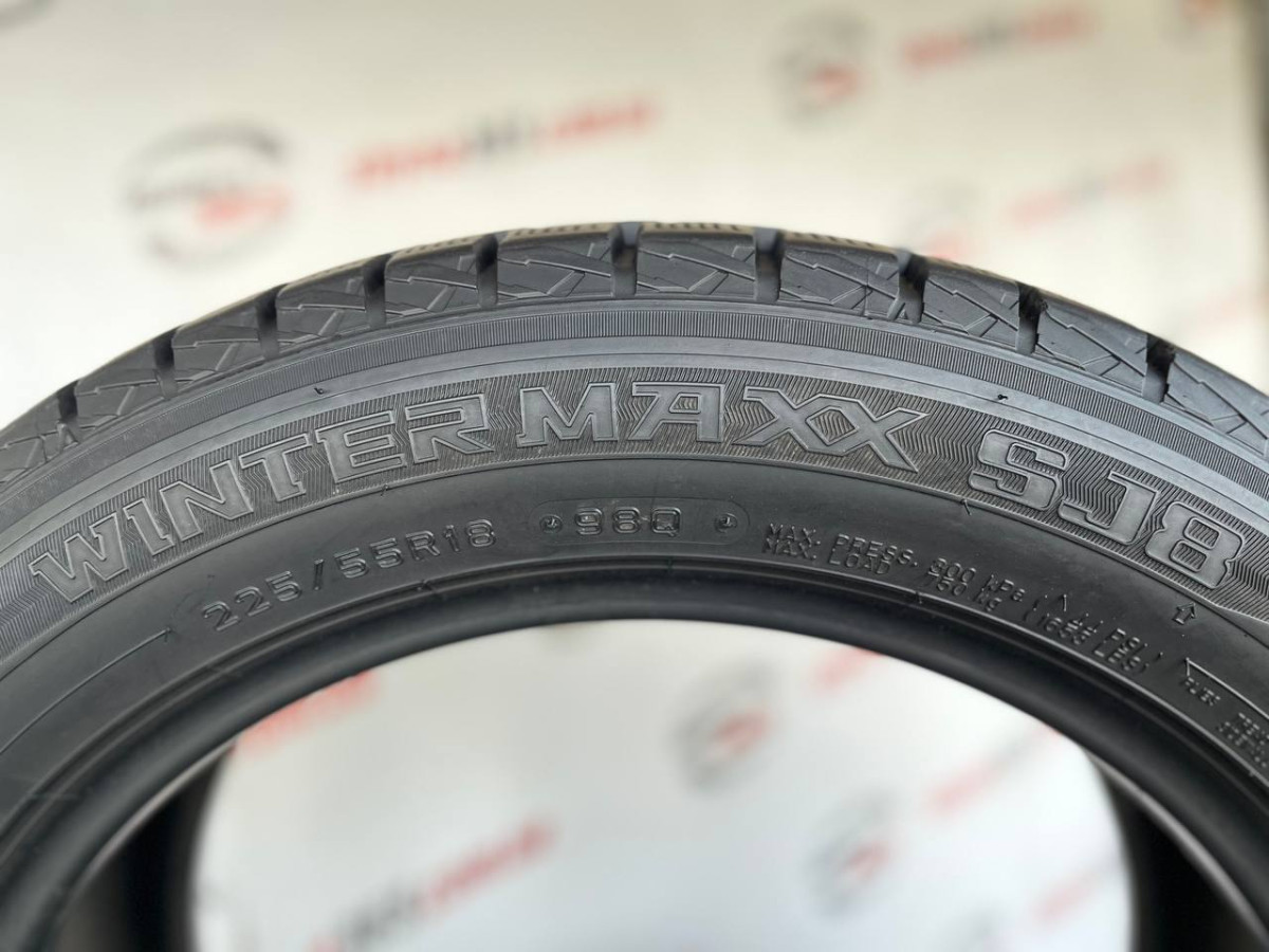 225/55 R18 DUNLOP WINTER MAXX SJ8 9mm