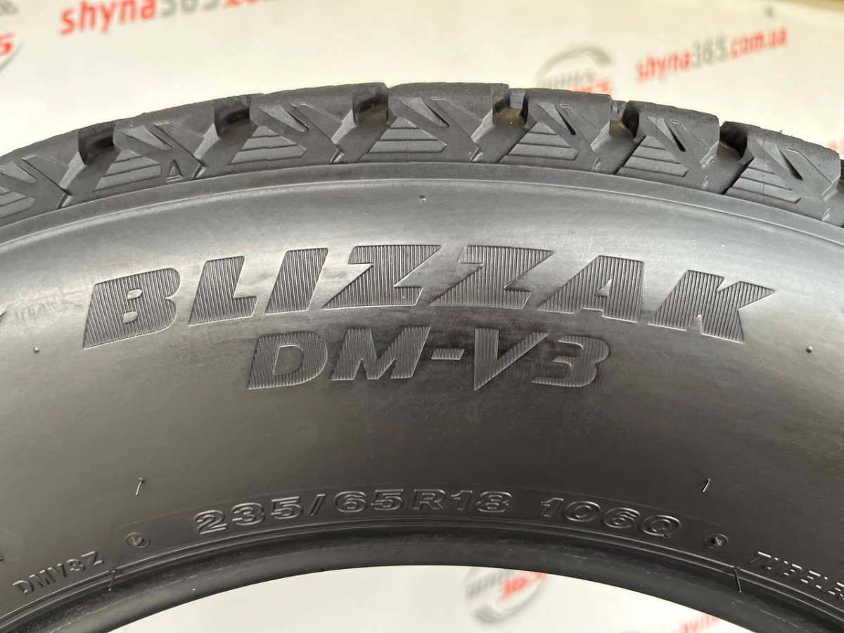 235/65 R18 BRIDGESTONE BLIZZAK DM-V3 8mm